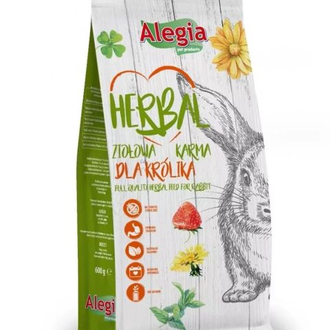 ALEGIA Herbal dry rabbit food - 600g