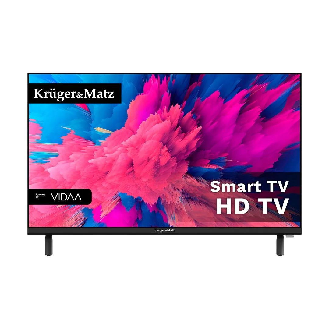Krüger&Matz KM0224-V3 24" HD Smart TV Wi-Fi Black