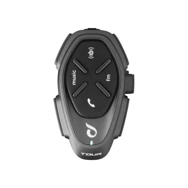 Interphone TOUR HD Motorbike intercom 1500 m Black
