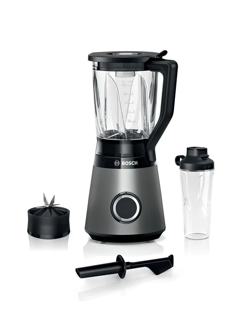 Bosch MMB6174S mixer Stand mixer 1200 W Black, Metallic, Transparent