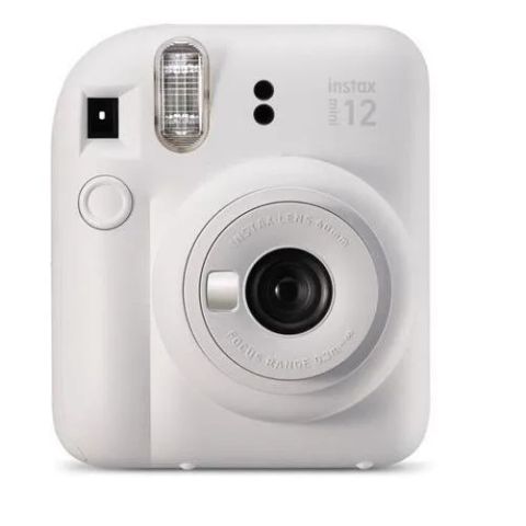 CAMERA INSTANT W/10SH GLOSSY/INSTAX MINI 12 WHITE FUJIFILM