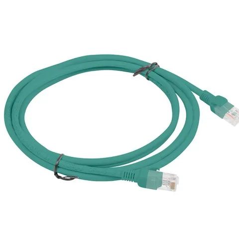 PATCHCORD KAT.5E UTP 1.5M ZIELONY FLUKE PASSED LANBERG 10-PACK