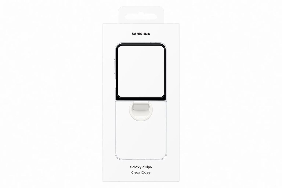 Galaxy Z Flip6 Clear Case Läbipaistev Ümbris