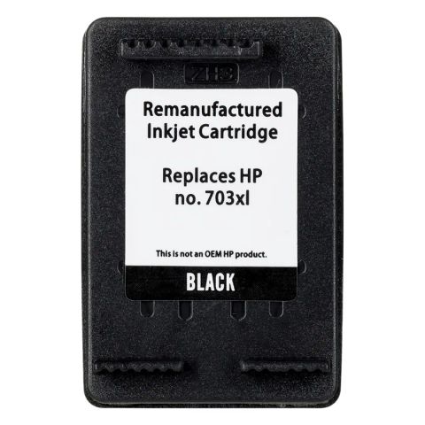 Superbulk printer ink HP B-H703BK (replacement HP 703 CD887) standard black