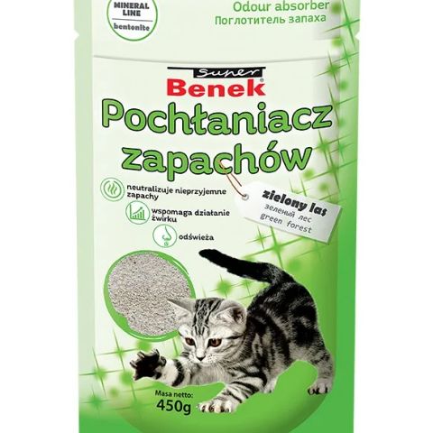 CERTECH Odour Absorber Super Benek Green Forest 450 g