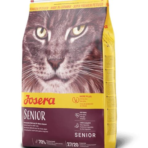 Josera Senior cats dry food 10 kg Corn, Liver, Rice