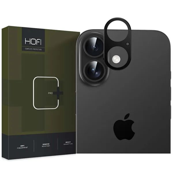 Kaamerakaitse iPhone 16 / iPhone 16 Plus Must
