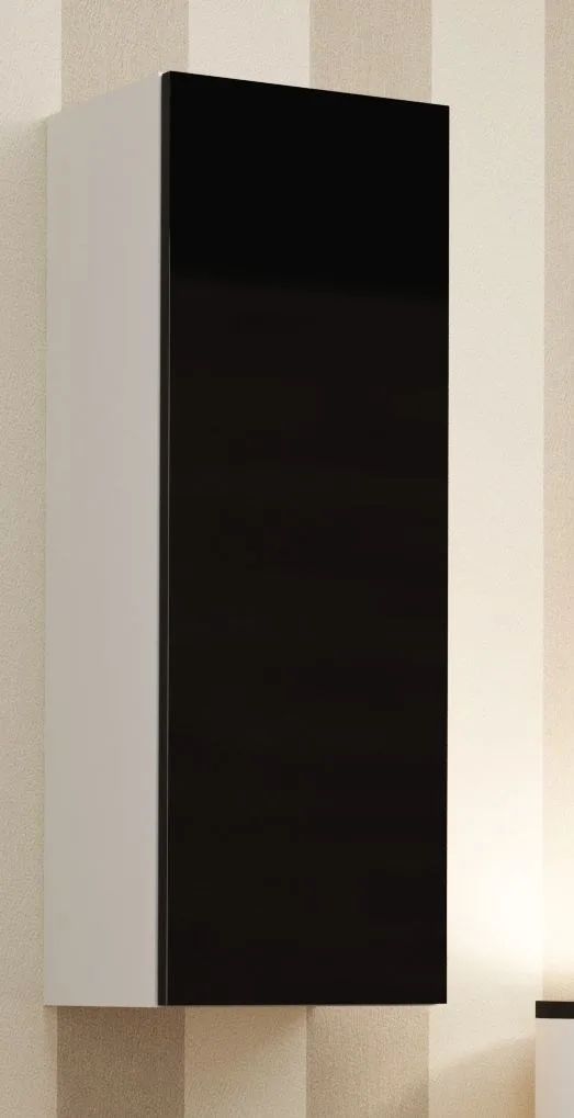 Cama Cabinet VIGO "90" full 90/35/32 white/black gloss