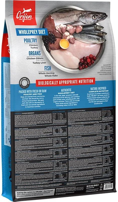 ORIJEN Original Dog - dry dog food - 11,4kg