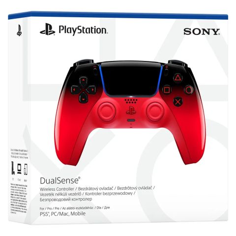 Sony DualSense Black, Red Bluetooth/USB Gamepad Analogue / Digital PlayStation 5