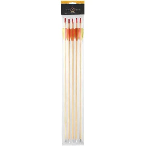 Poe Lang Target Wooden 30" D-027A-B1 Wooden arrows 5 pcs