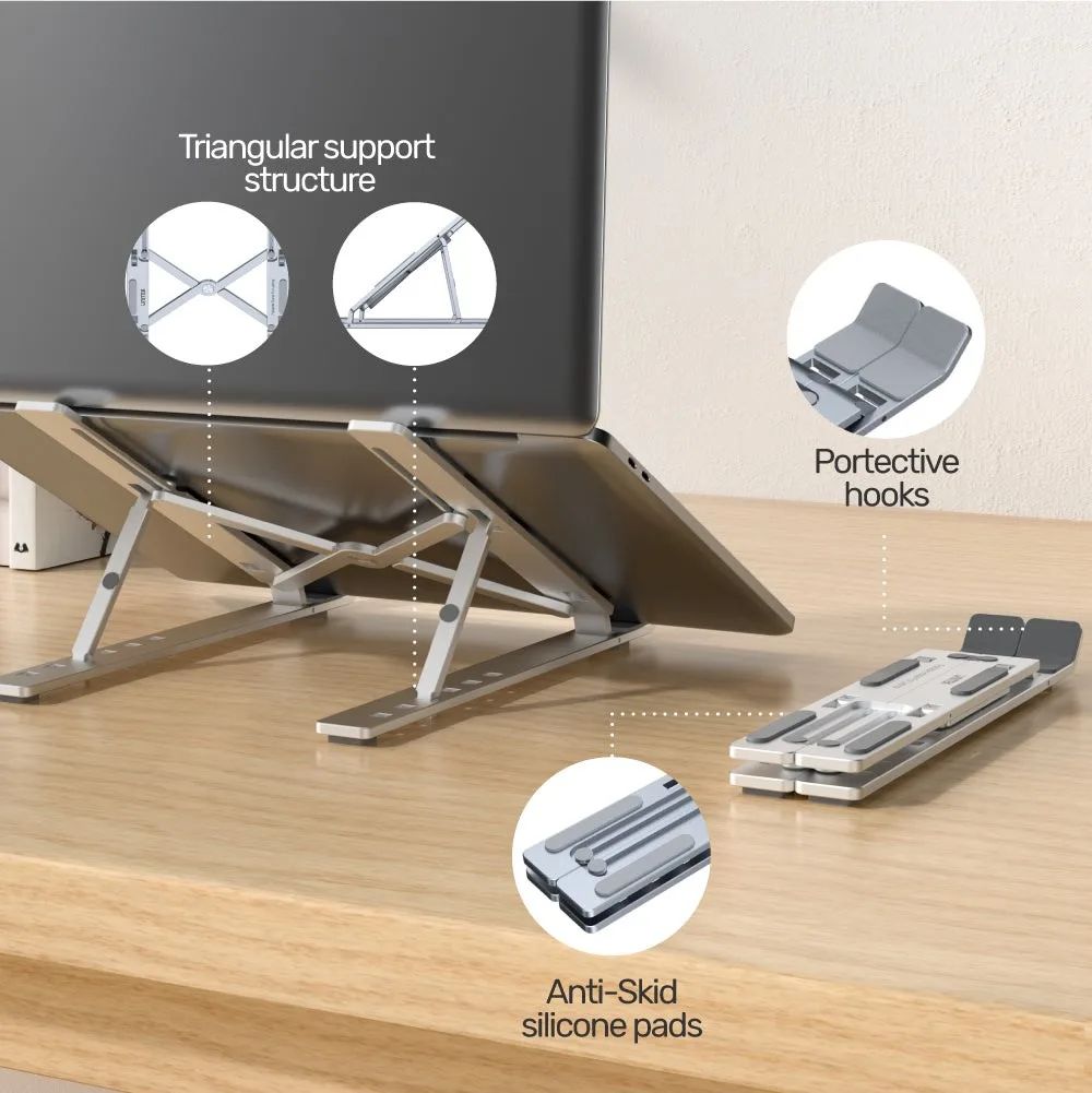 UNITEK OT155SL laptop stand Silver