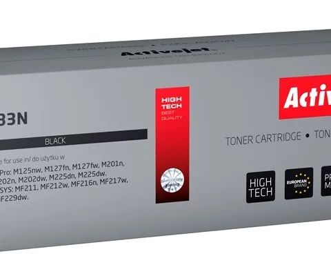 Activejet ATH-83N Toner (replacement for HP 83A CF283A, Canon CRG-737; Supreme; 1500 pages; black)