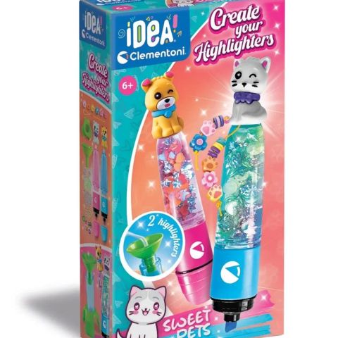 Clementoni Set – Mini Marker Factory: Cute Pets