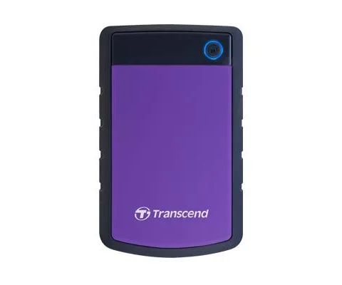 External HDD|TRANSCEND|StoreJet|4TB|USB 3.0|Colour Purple|TS4TSJ25H3P