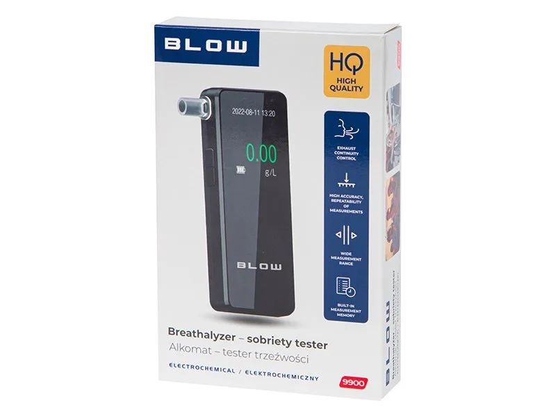 Alkomat-tester trzeźwości BLOW 9900