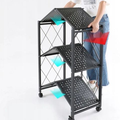 Topeshop REGAŁ FS005 garden tool storage rack Freestanding Galvanized steel