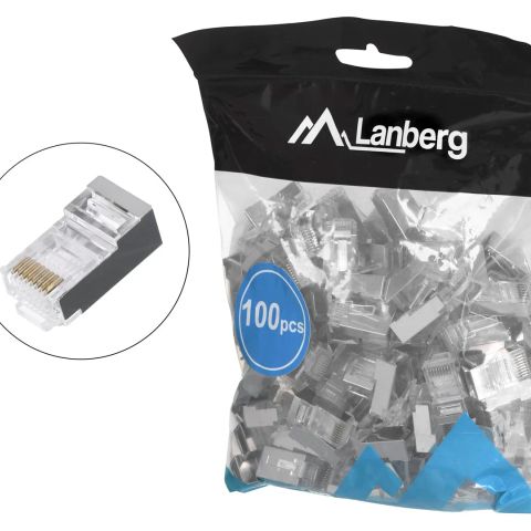 Lanberg PLS-5000EZ wire connector RJ-45 Grey