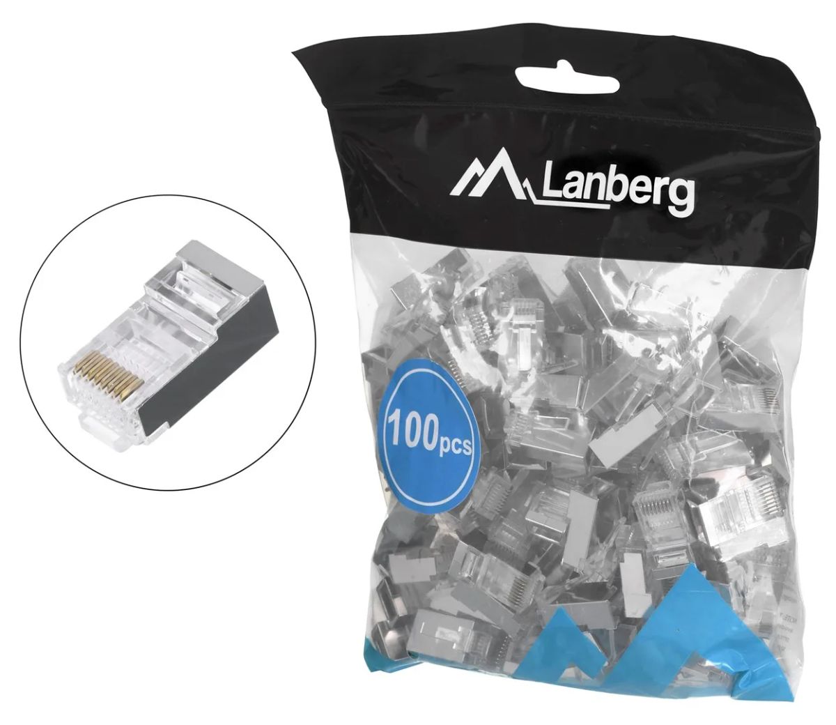 Lanberg PLS-5000EZ wire connector RJ-45 Grey