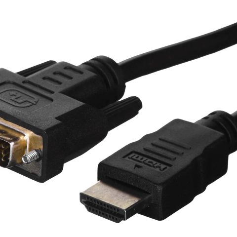 Lanberg HDMI to DVI-D Cable, Single Link with Gold-Plated Connectors | CA-HDDV-10CC-0018-BK | HDMI to DVI-D | 1.8 m