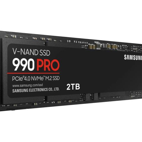 SSD|SAMSUNG|990 PRO|2TB|M.2|PCIE|NVMe|MLC|Write speed 6900 MBytes/sec|Read speed 7450 MBytes/sec|2.3mm|TBW 1200 TB|MTBF 1500000 hours|MZ-V9P2T0BW