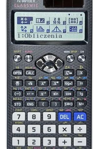 CASIO CALCULATOR SCIENTIFIC FX 991CEX CLASSWIZ BLACK, 12-DIGIT DISPLAY