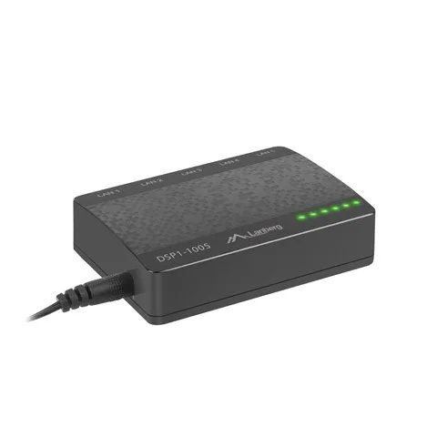 LANBERG SWITCH DSP1-1005 (5-PORT, 1GB/S)