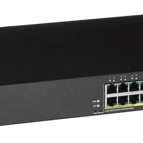Zyxel GS1900-24HP Managed Gigabit Ethernet (10/100/1000) 1U Black