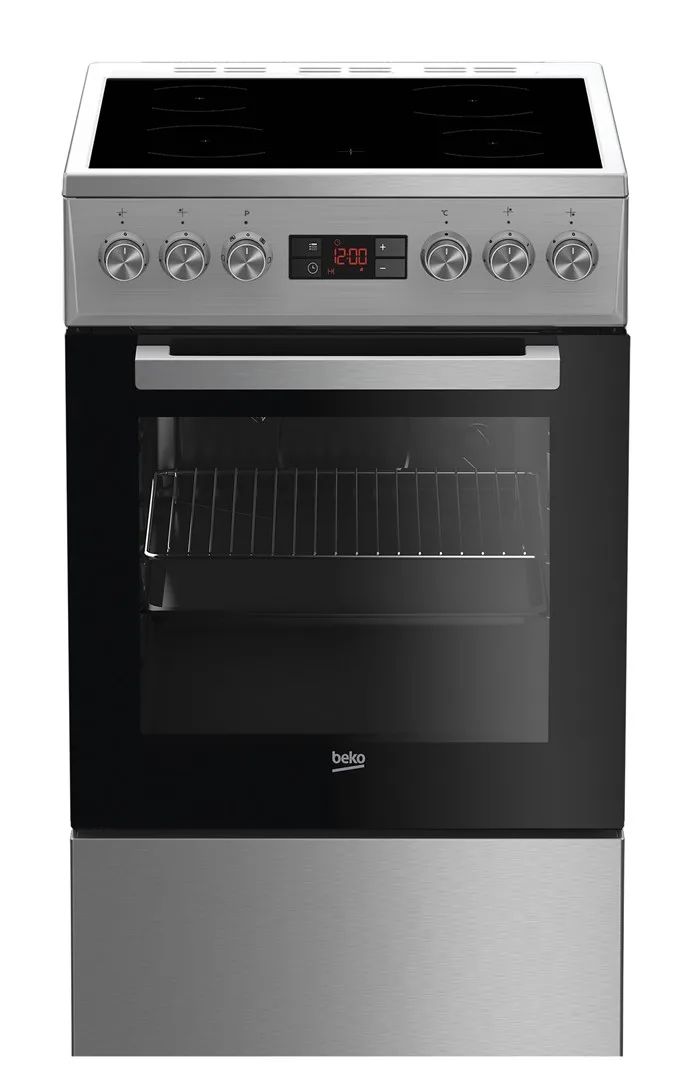 Beko FSM57300GX Freestanding cooker Ceramic Stainless steel A