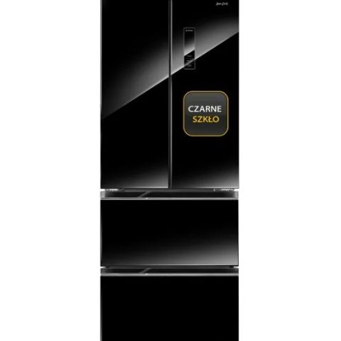 Sam Cook French Door refrigerator-freezer 351 l E Black