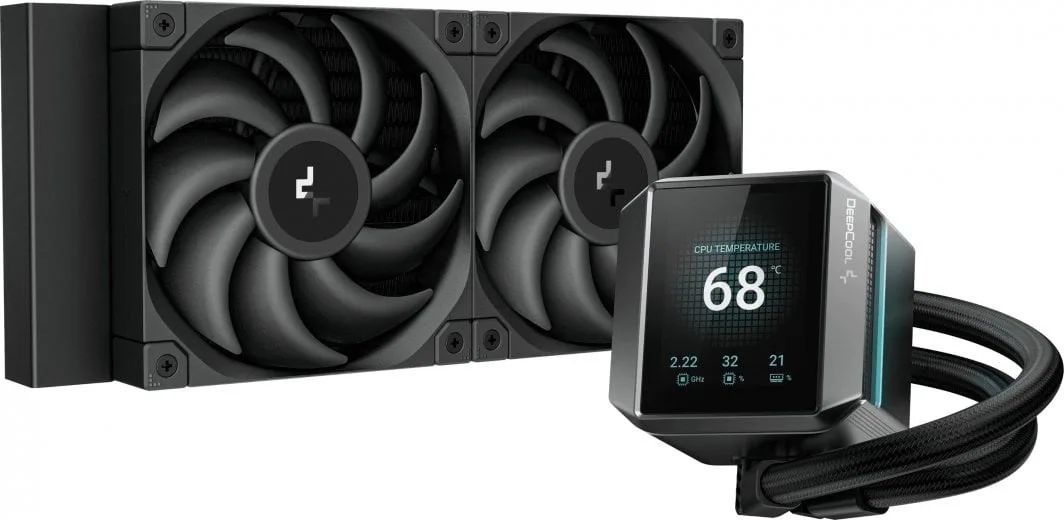 DeepCool MYSTIQUE 240 Processor All-in-one liquid cooler 12 cm Black 1 pc(s)