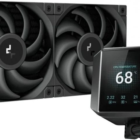 DeepCool MYSTIQUE 240 Processor All-in-one liquid cooler 12 cm Black 1 pc(s)