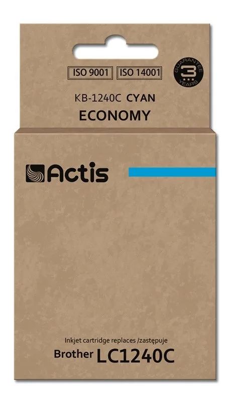 Actis KB-1240C Ink (replacement for Brother LC1240C/LC1220C; Standard; 19 ml; cyan)