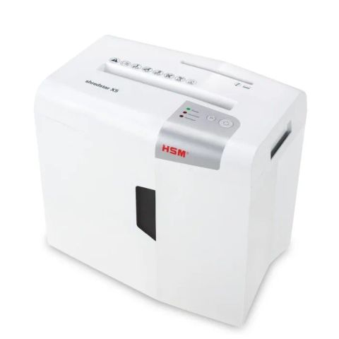 HSM shredstar X5 document shredder, 4.5 x 30 mm + separate CD-cutting mechanism