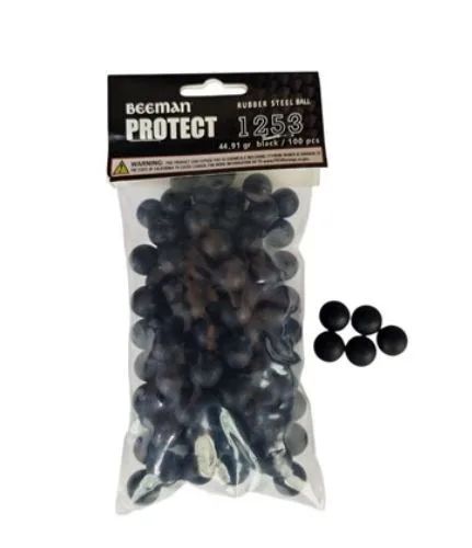 BEEMAN rubber bullets, caliber 50 (12.7 mm) - 100 pieces for BP50