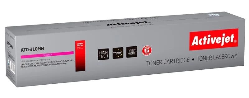 Activejet ATO-310MN Toner (replacement OKI 44469705; Supreme; 2000 pages; magenta)