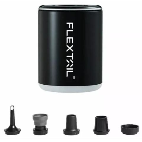 AIR PUMP TINY 2X/BLACK TY2X1600-BK FLEXTAIL