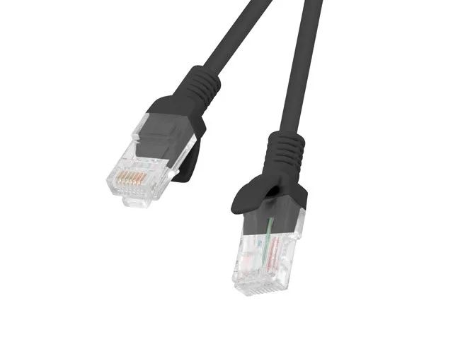 Lanberg | Patchcord CAT.5E UTP | PCU5-10CC-0500-BK | 5 m | Black