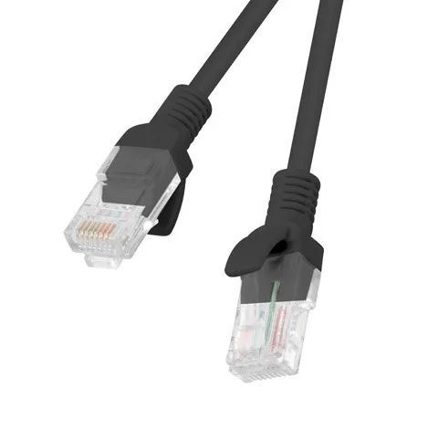 Lanberg | Patchcord CAT.5E UTP | PCU5-10CC-0500-BK | 5 m | Black
