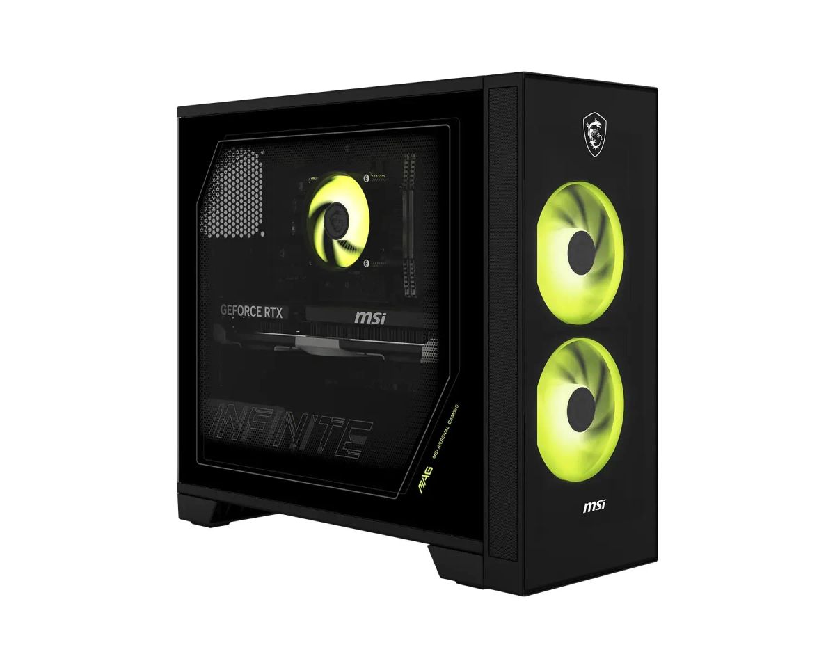 PC|MSI|Desktop|Intel Core Ultra 5|225F|16 GB|DDR5-SDRAM|Storage SSD|SSD 1 TB|NVIDIA GeForce RTX 5070 Ti|On board graphics Not available|Wi-Fi Yes|Bluetooth Yes|Windows 11 Home|MAGINFS314NVM5-3431XEU