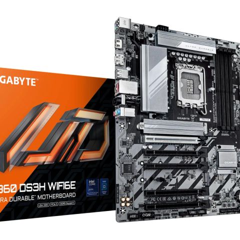 Mainboard|GIGABYTE|Intel B860 Express|LGA1851|ATX|Memory DDR5|5xPCI-Express 16x|2xM.2|1xHDMI|1xDisplayPort|1xAudio-In|1xAudio-Out|1xMicrophone|1xUSB 2.0|1xUSB 3.2|1xUSB-C|1xPS/2|1xRJ45|B860DS3HWIFI6E1.0