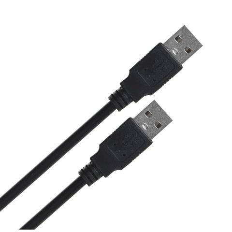 Lanberg CA-USBA-20CU-0010-BK USB cable 1m 2.0 USB A Black