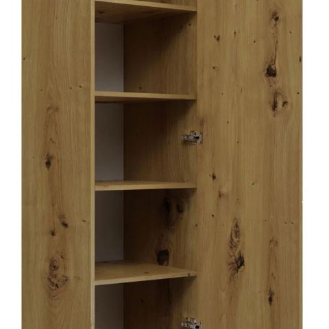 Topeshop SD-50 ARTISAN KPL bedroom wardrobe/closet 5 shelves 1 door(s) Oak