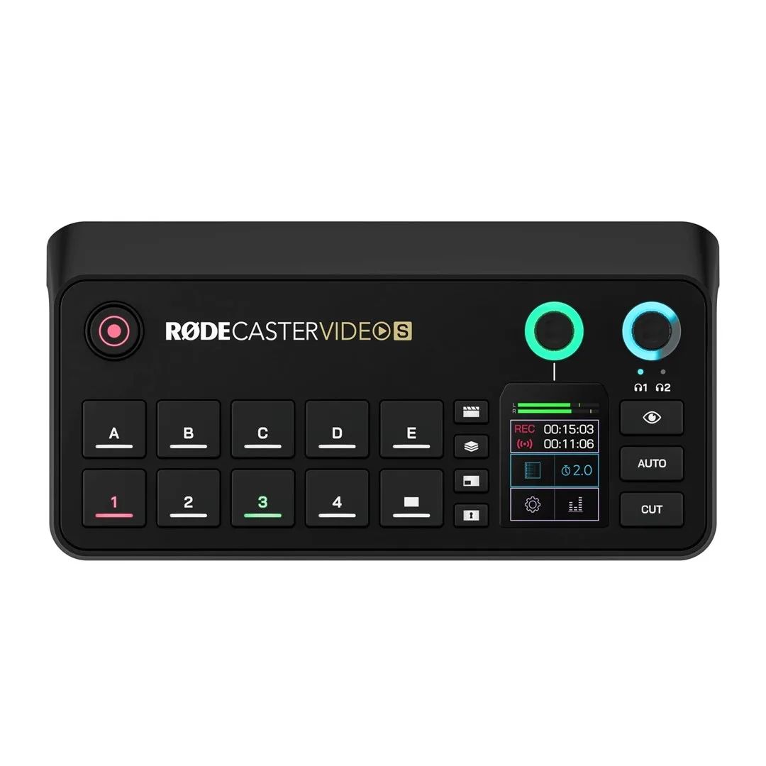 RØDECaster Video S - video and audio production console, black