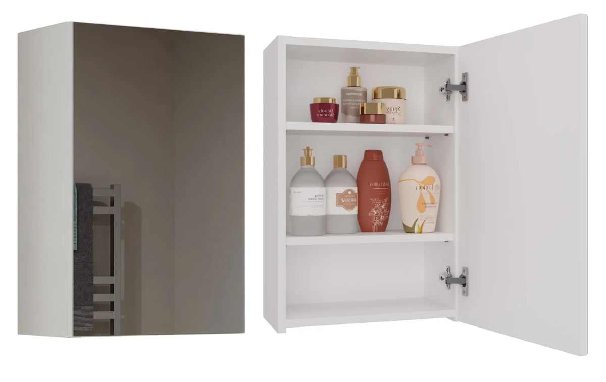 Topeshop POLA 1DL BIEL bathroom storage cabinet White