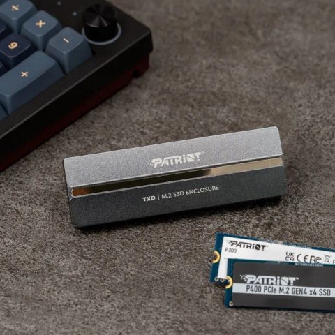 SSD enclosure PATRIOT MEMORY TXD M.2 NVME 1.3 up to 8TB (PV810UPNGM) Grey