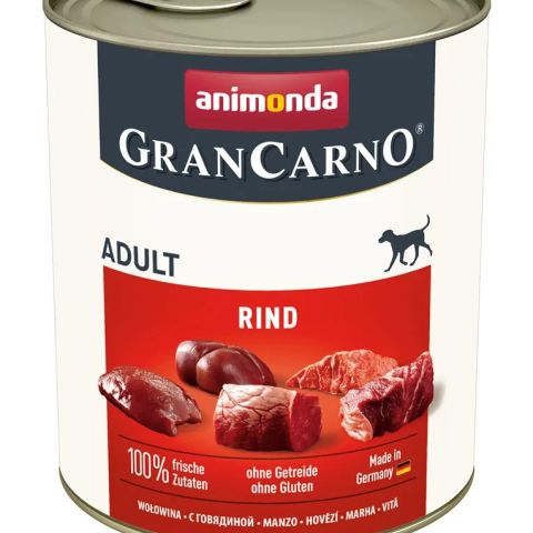 ANIMONDA GranCarno Adult Beef - wet dog food - 400g