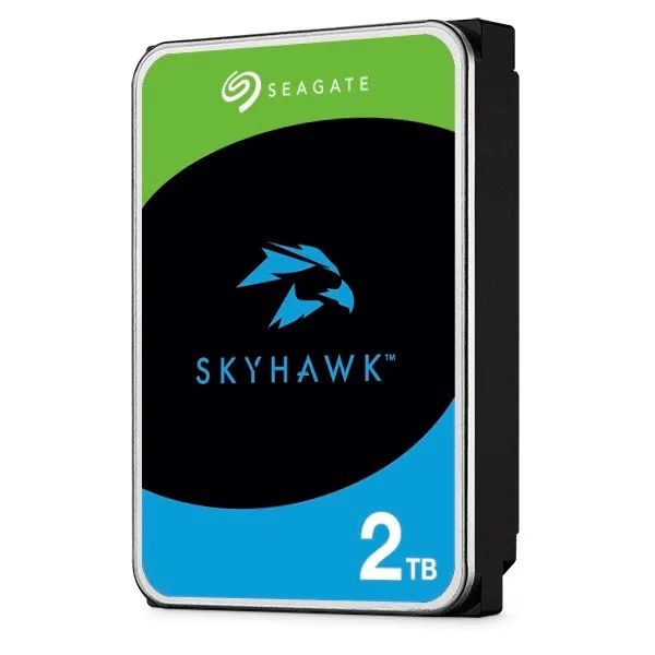 HDD|SEAGATE|SkyHawk|2TB|SATA|256 MB|5400 rpm|Discs/Heads 1/2|3,5"|ST2000VX017
