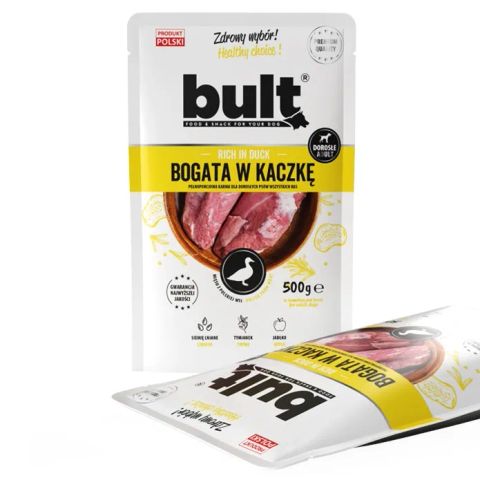 BULT Rich in duck - wet dog food - 500g
