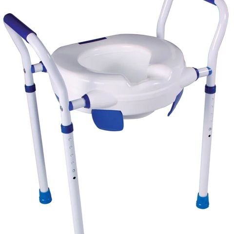 CLIPPER VI toilet seat with handrails